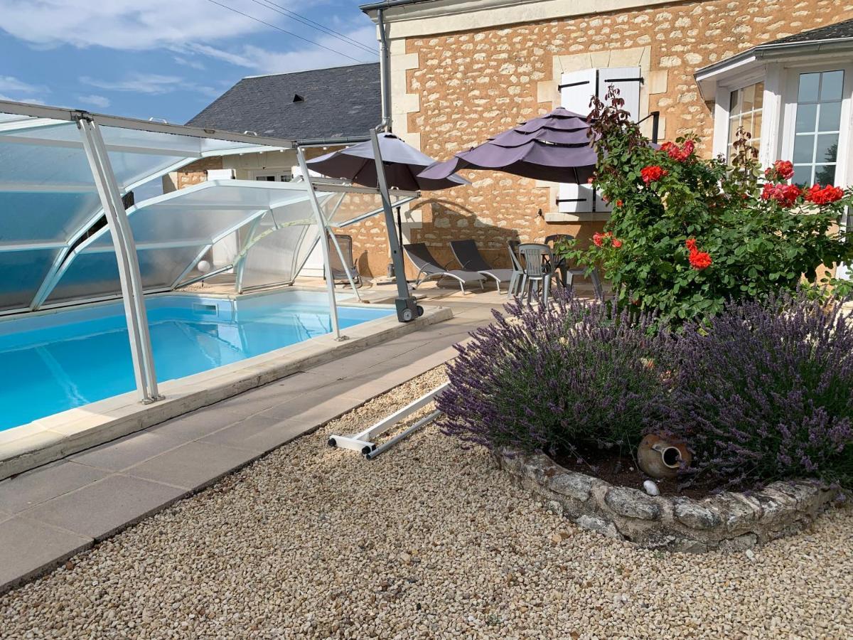 La Costonnerie Bed & Breakfast Leigne-sur-Usseau Exterior foto