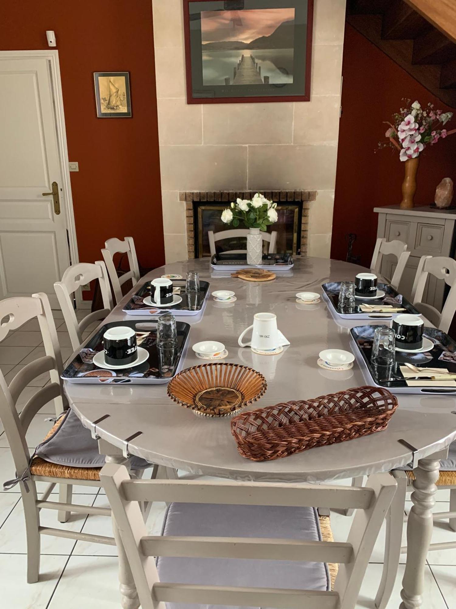 La Costonnerie Bed & Breakfast Leigne-sur-Usseau Exterior foto